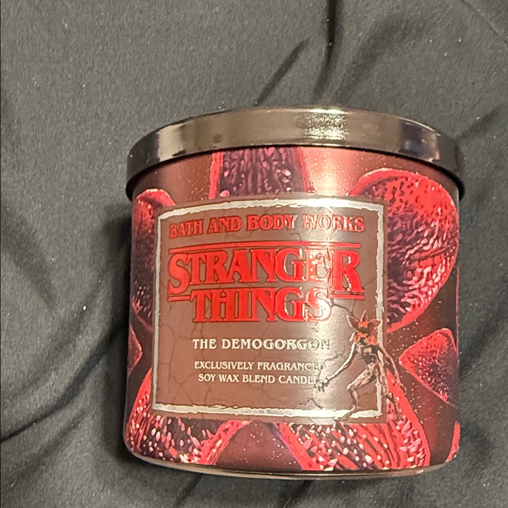 Bath & Body Works x Stranger Things Demogorgon 3 wick Candle